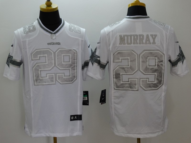 Men's Dallas Cowboys DeMarco Murray #29 White Jersey